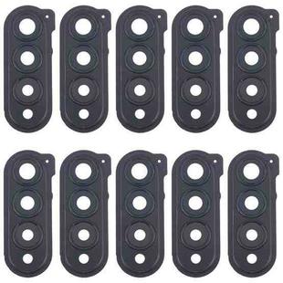 For Samsung Galaxy Z Fold4 SM-F936B 10pcs Rear Camera Lens Cover(Black)