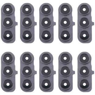 For Samsung Galaxy S24 FE SM-S721B 10pcs Rear Camera Lens Cover(Black)