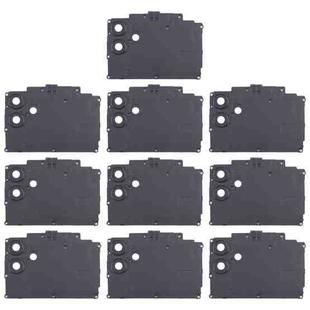 For Samsung Galaxy A04 SM-A045F 10pcs Rear Camera Lens Cover(Black)