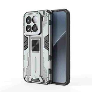 For Xiaomi 15 5G Supersonic PC + TPU Holder Phone Case(Grey)