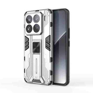 For Xiaomi 15 Pro 5G Supersonic PC + TPU Holder Phone Case(White)