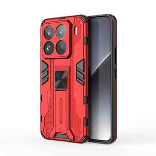 For Xiaomi 15 Pro 5G Supersonic PC + TPU Holder Phone Case(Red)