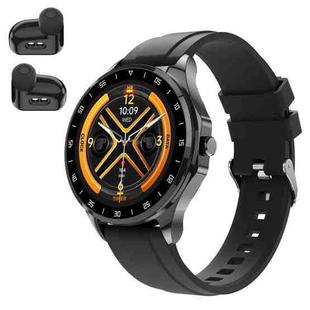 X20 1.43 inch IP67 Waterproof 2 in 1 Bluetooth Earphone Smart Watch(Black)