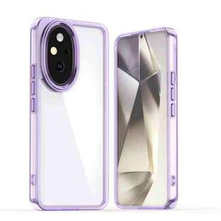 For Honor 200 Shine High Transparency Acrylic Phone Case(Purple)