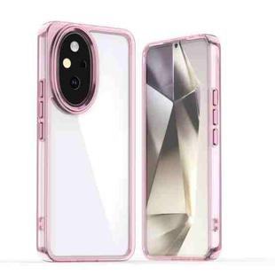 For Honor 200 Shine High Transparency Acrylic Phone Case(Pink)