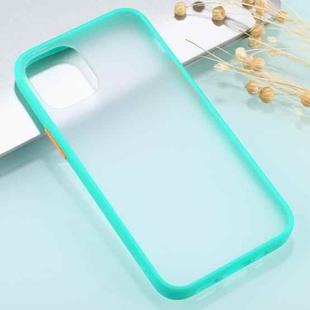 For iPhone 12 mini Skin Feel Series Shockproof Frosted TPU + PC Protective Case(Mint Green)