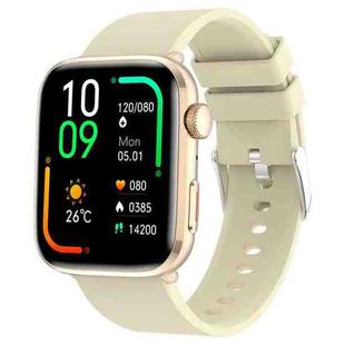 T92 1.81 inch IPS Square Screen Smart Watch, Heart Rate / Blood Oxygen / Blood Pressure(Yellow)