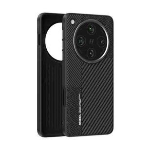 For OPPO Find X8 ABEEL 6D Micro Relief MagSafe Magnetic Phone Case(Carbon Fiber Black)