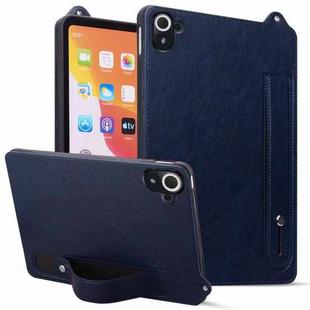 For Xiaomi Redmi Pad 8.8 2025 TPU Leather Back Tablet Case with Wristband(Dark Blue)