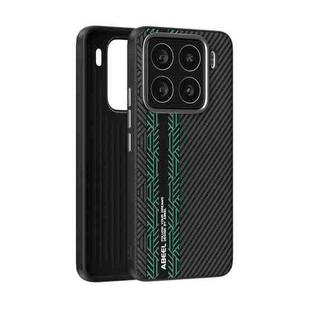 For Xiaomi 15 ABEEL 6D Micro Relief MagSafe Magnetic Phone Case(Green)