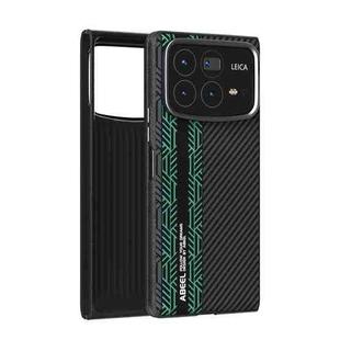 For Xiaomi Mix Fold 4 ABEEL 6D Micro Relief MagSafe Magnetic Phone Case(Green)