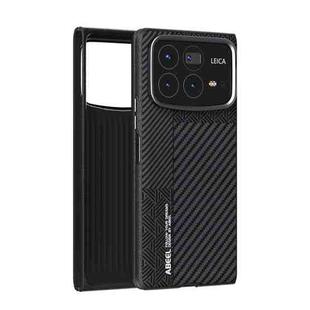 For Xiaomi Mix Fold 4 ABEEL 6D Micro Relief MagSafe Magnetic Phone Case(Carbon Fiber Black)