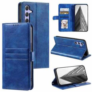 For Samsung Galaxy A17 5G Simple 6-Card Wallet Leather Phone Case(Blue)