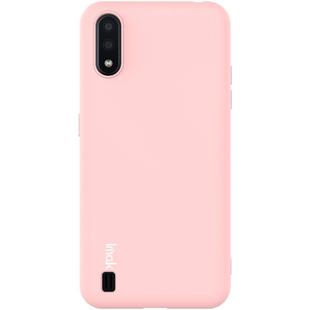 For Samsung Galaxy M01 IMAK UC-2 Series Shockproof Full Coverage Soft TPU Case(Pink)