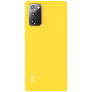 For Samsung Galaxy Note20 IMAK UC-2 Series Shockproof Full Coverage Soft TPU Case(Yellow)
