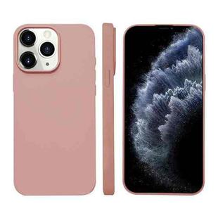For iPhone 11 Pro Max Liquid Silicone Phone MagSafe Case(Pink)