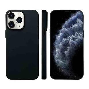 For iPhone 11 Pro Max Liquid Silicone Phone MagSafe Case(Black)