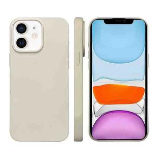 For iPhone 11 Liquid Silicone Phone MagSafe Case(White)