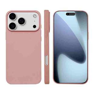 For iPhone 17 Pro Max Liquid Silicone Phone MagSafe Case(Pink)