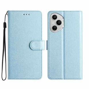 For Honor 400 Pro Global Silk Texture Horizontal Flip Leather Phone Case(Light Blue)