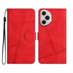 For Honor 400 Pro Global Skin-feel Stitching Leather Phone Case(Red)