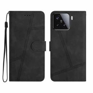 For Xiaomi 15T 5G Skin-feel Stitching Leather Phone Case(Black)