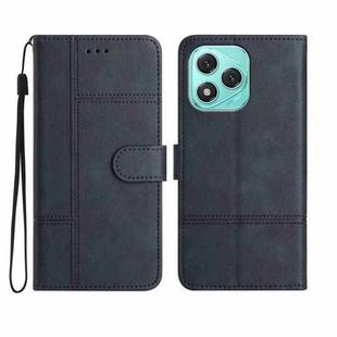 For Honor 400 Lite Cowhide Texture Stitching Leather Phone Case(Dark Blue)