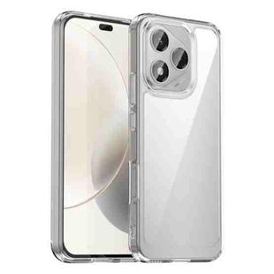 For Honor X70i Colorful Series Acrylic Hybrid TPU Phone Case(Transparent)