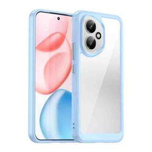 For Honor 400 Global 156.5mm Colorful Series Acrylic Hybrid TPU Phone Case(Blue)