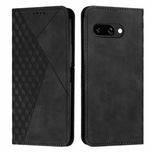 For Google Pixel 9a Diamond Splicing Skin Feel Magnetic Leather Phone Case(Black)