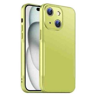 For iPhone 15 Plus Blade Slim AG Matte Shockproof Phone Case(Green)