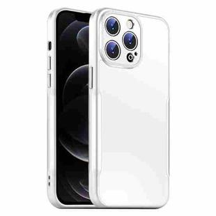 For iPhone 12 Pro Max Blade Slim AG Matte Shockproof Phone Case(White)