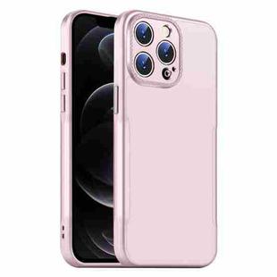 For iPhone 12 Pro Max Blade Slim AG Matte Shockproof Phone Case(Pink)