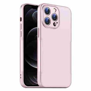 For iPhone 12 Pro Blade Slim AG Matte Shockproof Phone Case(Pink)