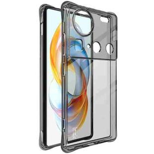 For ZTE nubia Z70 Ultra 5G imak Shockproof Airbag TPU Phone Case(Transparent Black)