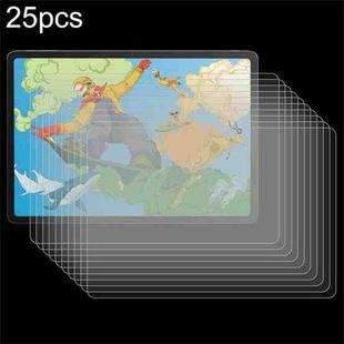 For UGEE UT3 14.25 25pcs 9H 0.3mm Explosion-proof Tempered Glass Film