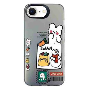 For iPhone 7 / 8 / SE 2020 2022 Christmas Series PC Full Coverage Pattern Phone Case(CK050 Black)