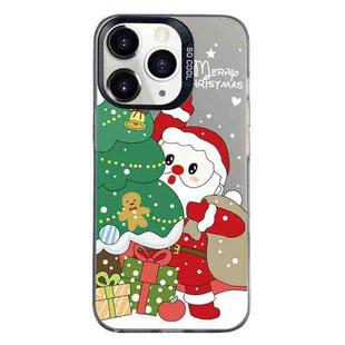 For iPhone 11 Pro Christmas Series PC Full Coverage Pattern Phone Case(CK058 Black)