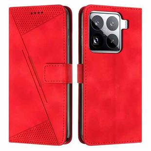 For Xiaomi 15 Pro Dream Triangle Leather Phone Case with Lanyard(Red)