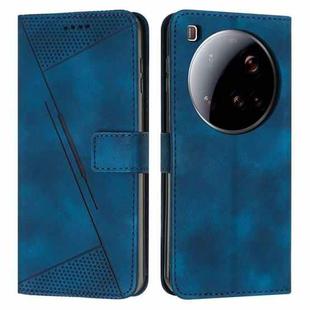 For Xiaomi 15 Ultra Dream Triangle Leather Phone Case with Lanyard(Blue)