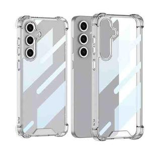 For Samsung Galaxy S24 FE 5G GKK Airbag Shockproof Full Coverage Phone Case(Transparent)