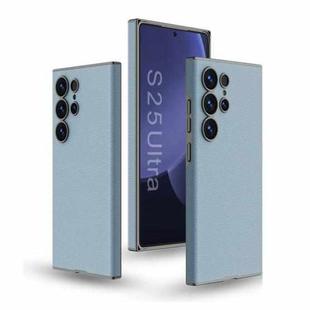 For Samsung Galaxy S25 Ultra 5G GKK Skin-feeling Leather Curved Phone Case(Blue)