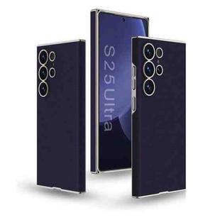 For Samsung Galaxy S25 Ultra 5G GKK Skin-feeling Leather Curved Phone Case(Purple)