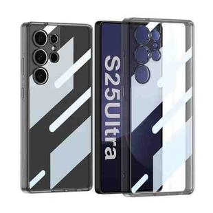 For Samsung Galaxy S25 Ultra 5G GKK Space Series Shockproof Full Coverage Phone Case(Transparent Black)