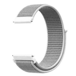 For Samsung Galaxy Watch 46mm Nylon Braided Watch Band(Seashell)