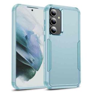 For Samsung Galaxy S25 5G TPU + PC Shockproof Protective Phone Case(Grey Green)