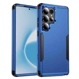 For Samsung Galaxy S25 Ultra 5G TPU + PC Shockproof Protective Phone Case(Royal Blue + Black)