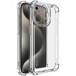 For iPhone 15 Pro imak UX-4 Series Four-corner Shockproof Phone Case(Transparent)