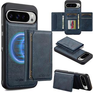 For Google Pixel 10 Pro XL LC.IMEEKE L5 Series Detachable RFID Card Bag Magsafe Phone Case(Blue)