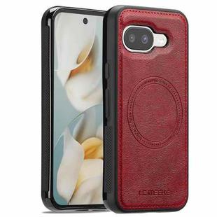For Google Pixel 9a LC.IMEEKE Magsafe Phone Case(Red)